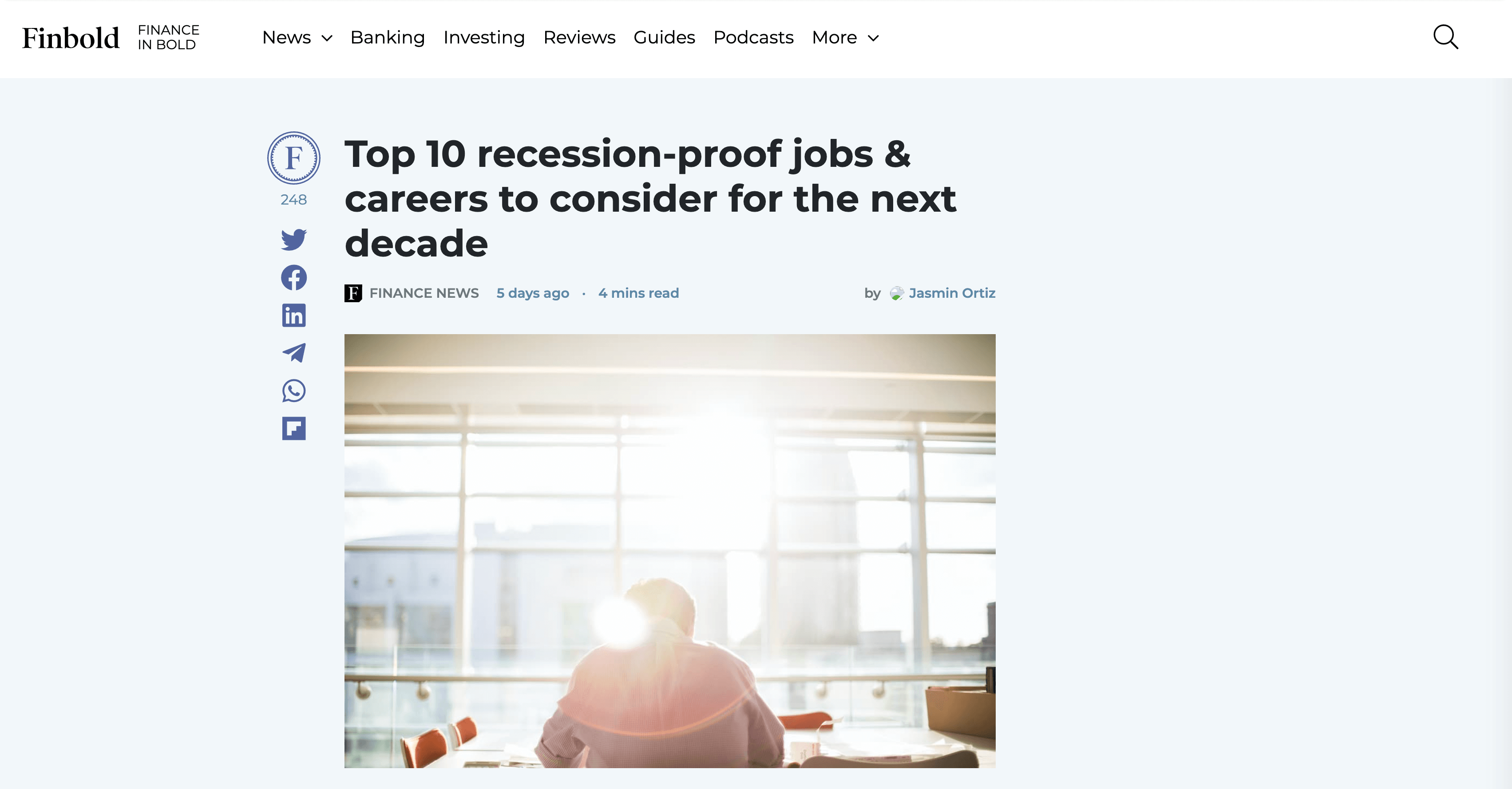 Finbold Information Architecture Challenge